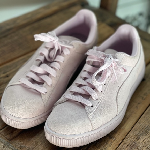 Puma Pink Suede and Leather Shoe | Pristine Condition - Picture 4 of 6